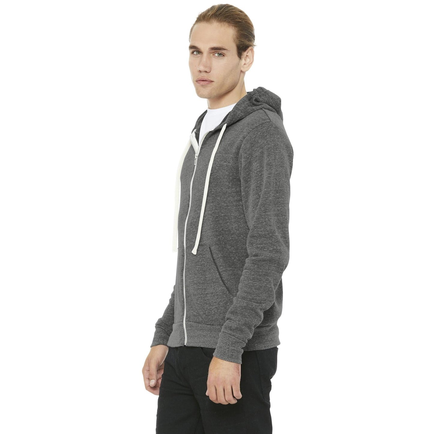 Grey Triblend Sweatshirt - Bella + Canvas - Soft Fleece