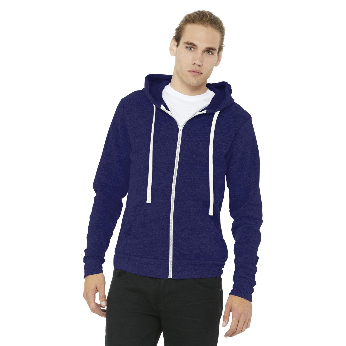 Grey Triblend Sweatshirt - Bella + Canvas - Soft Fleece
