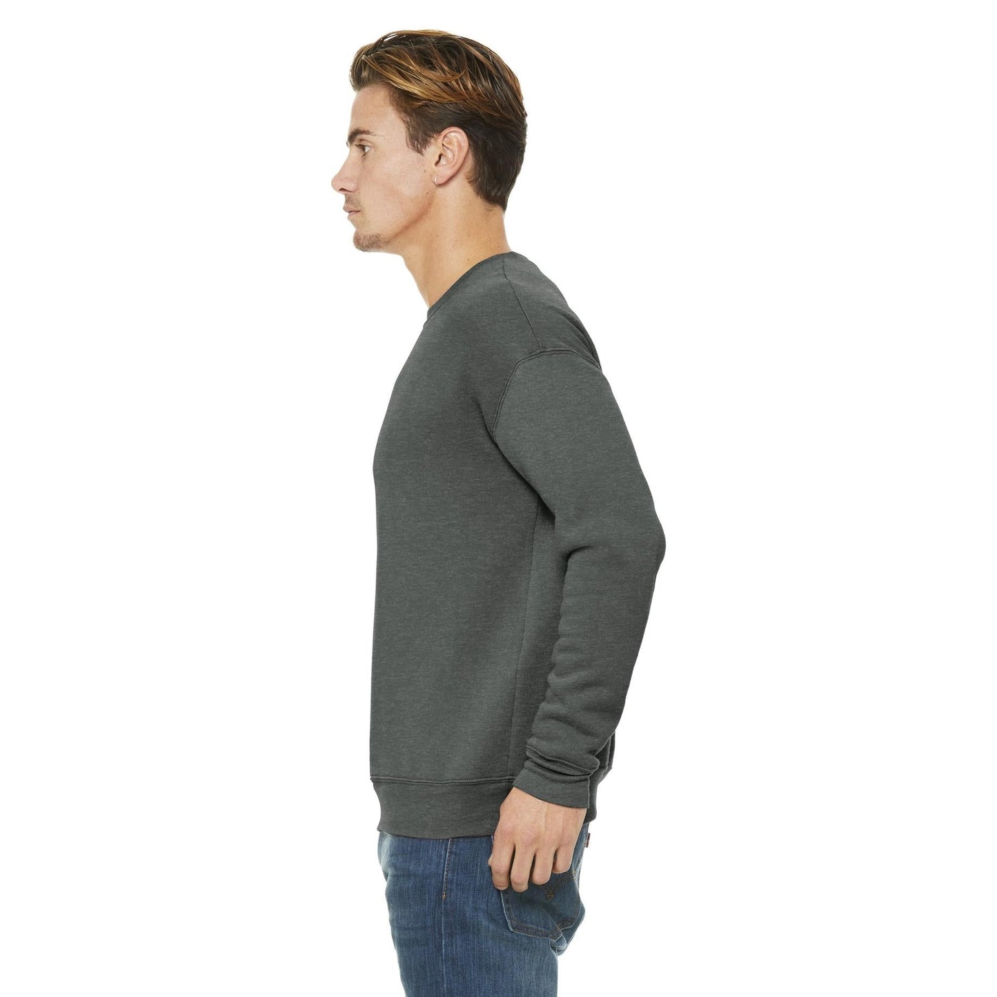 Black Sweatshirts - Bella + Canvas - Soft Fleece