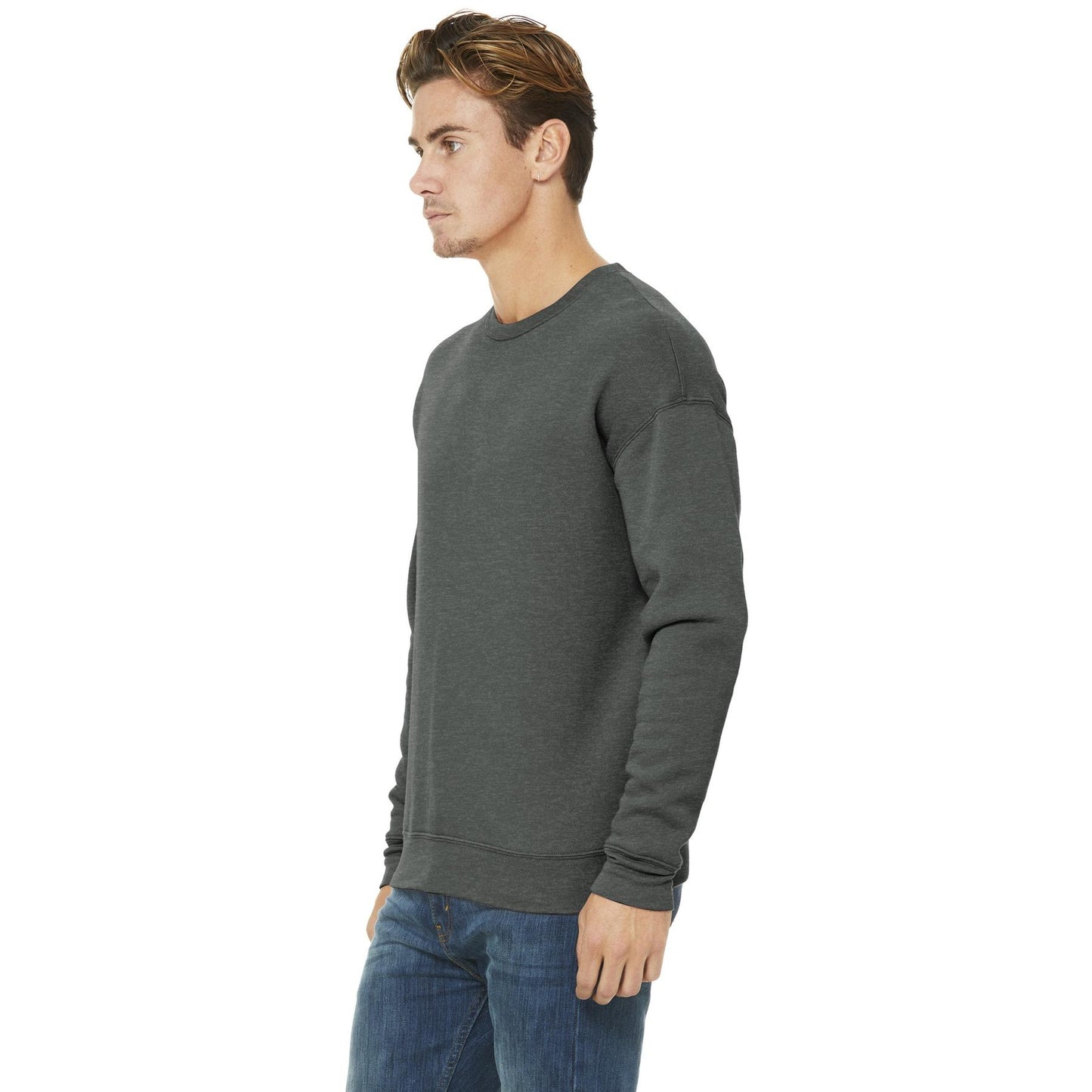 Black Sweatshirts - Bella + Canvas - Soft Fleece