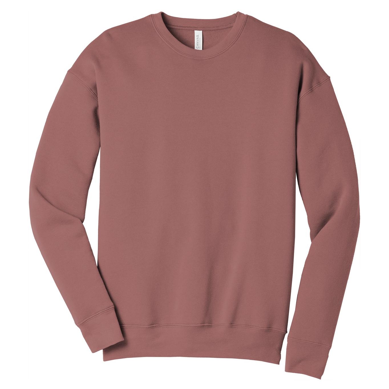 Black Sweatshirts - Bella + Canvas - Soft Fleece