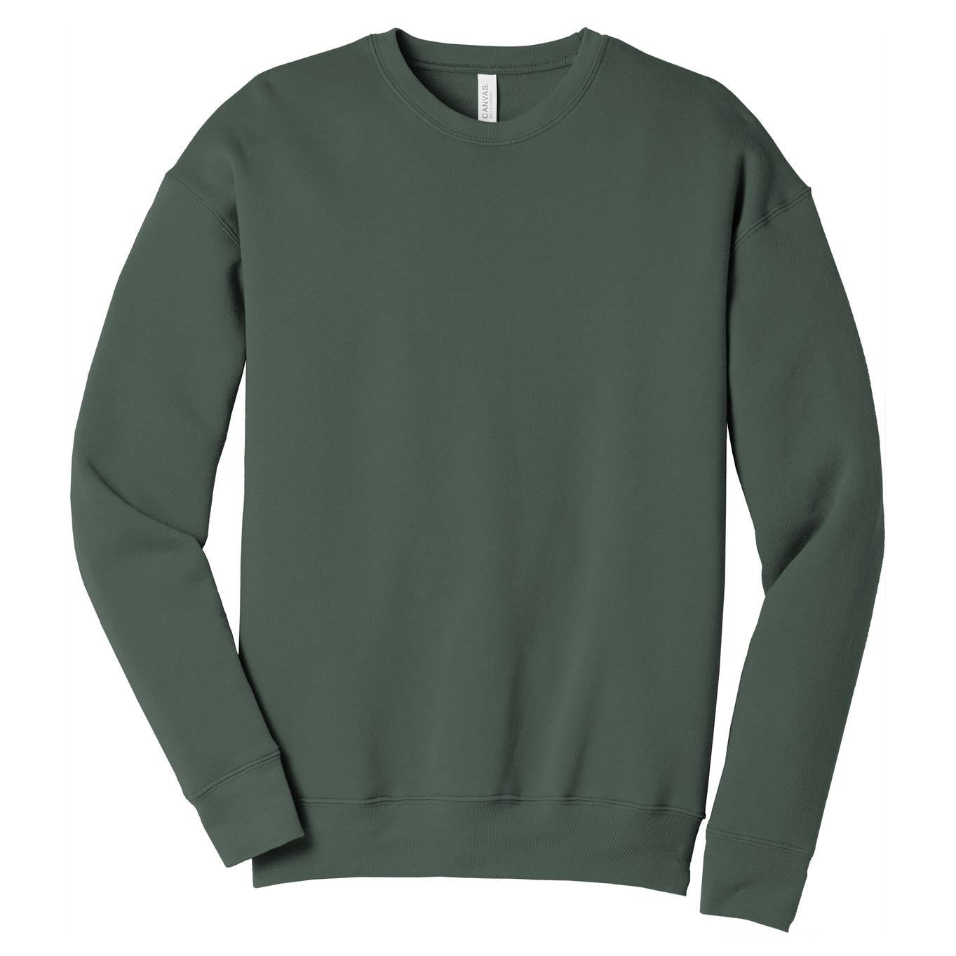 Black Sweatshirts - Bella + Canvas - Soft Fleece