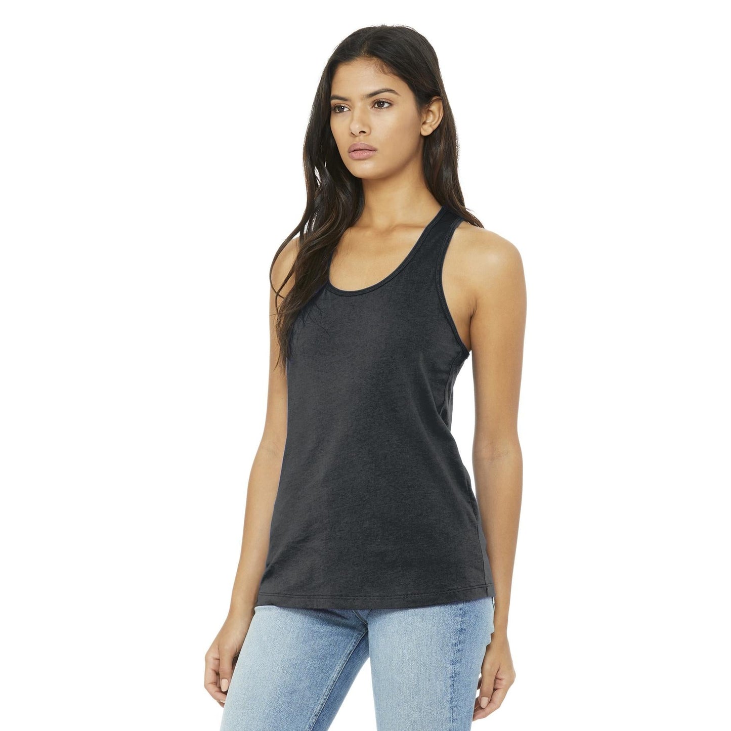 Black Tank Tops - Bella + Canvas - Soft Jersey Fabric