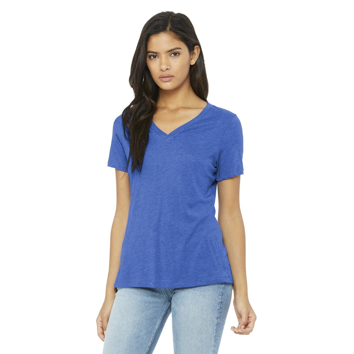 True Royal Triblend T-Shirts - Bella + Canvas - Relaxed Fit