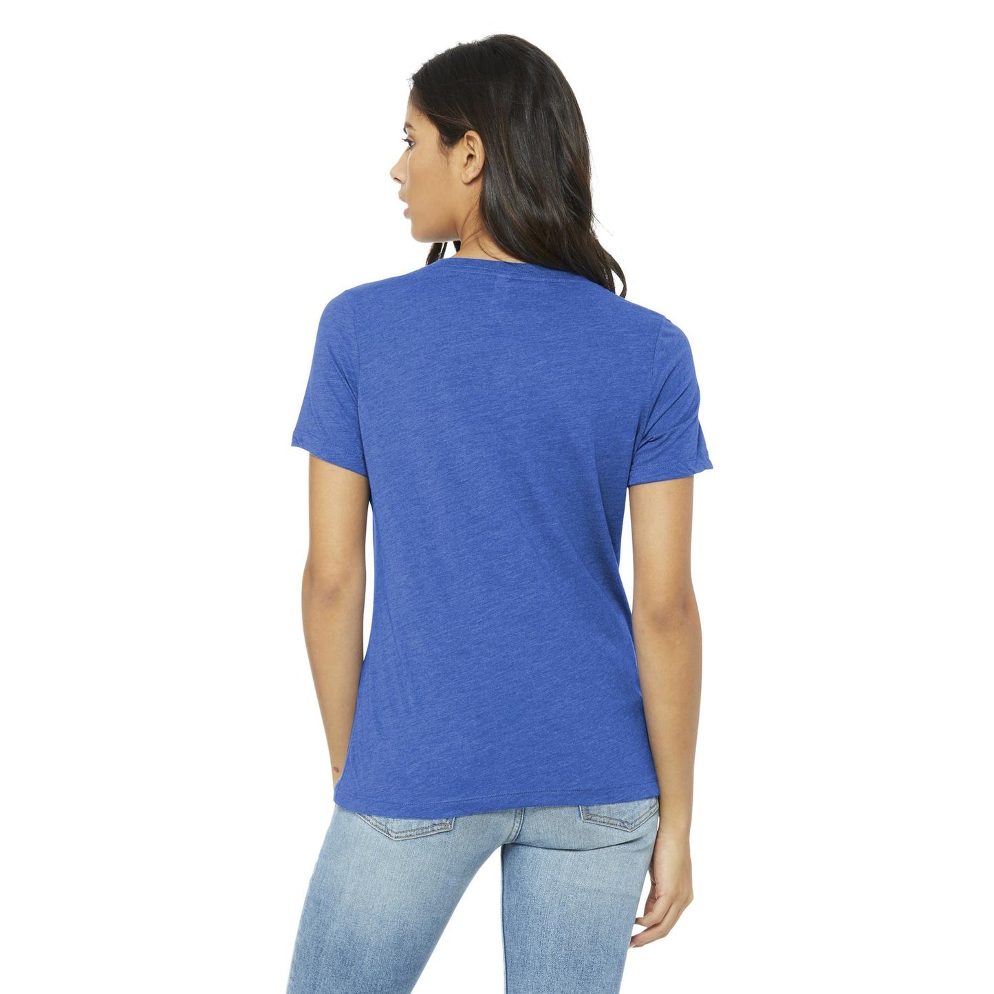 True Royal Triblend T-Shirts - Bella + Canvas - Relaxed Fit