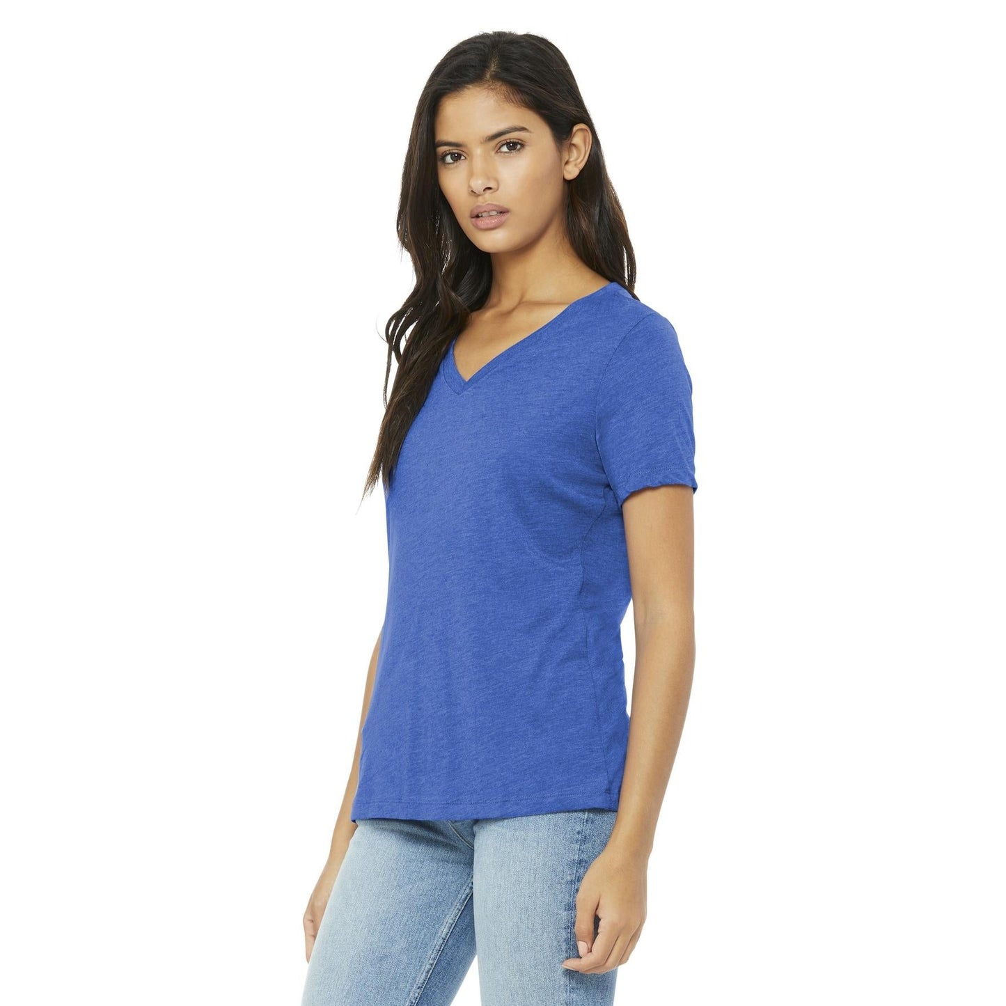 True Royal Triblend T-Shirts - Bella + Canvas - Relaxed Fit