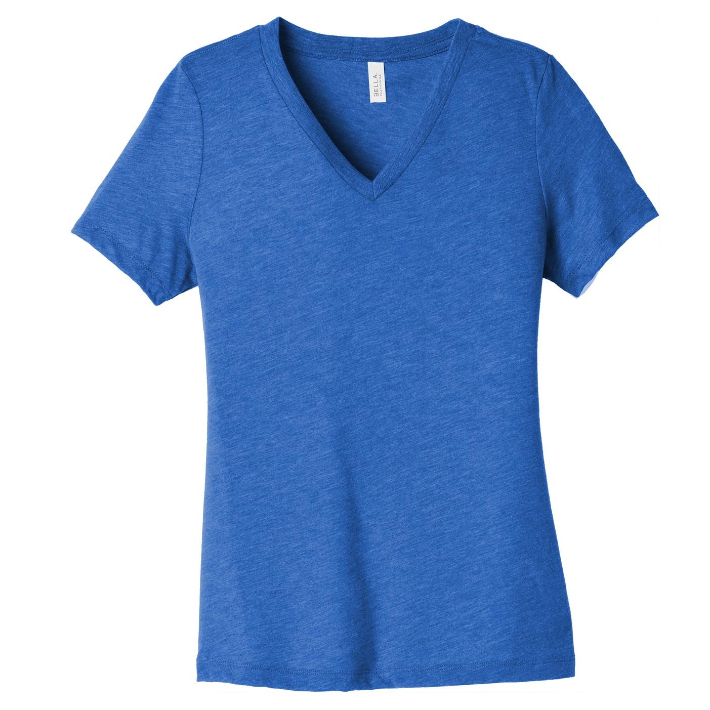 True Royal Triblend T-Shirts - Bella + Canvas - Relaxed Fit