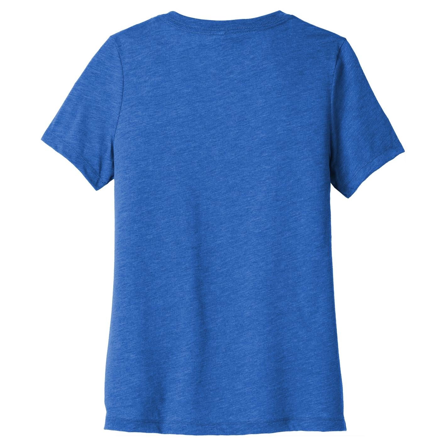 True Royal Triblend T-Shirts - Bella + Canvas - Relaxed Fit