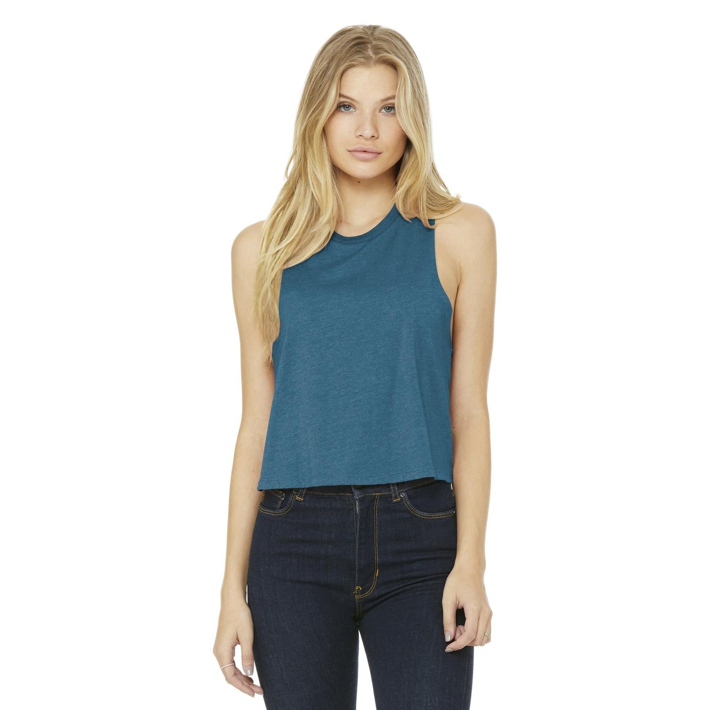 Solid Black Blend Tank - Bella + Canvas - Soft Jersey
