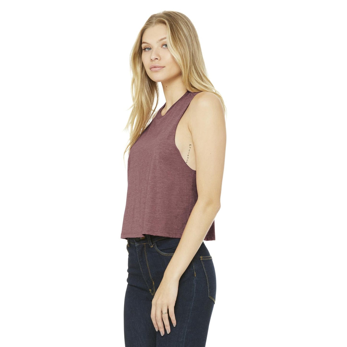 Solid Black Blend Tank - Bella + Canvas - Soft Jersey