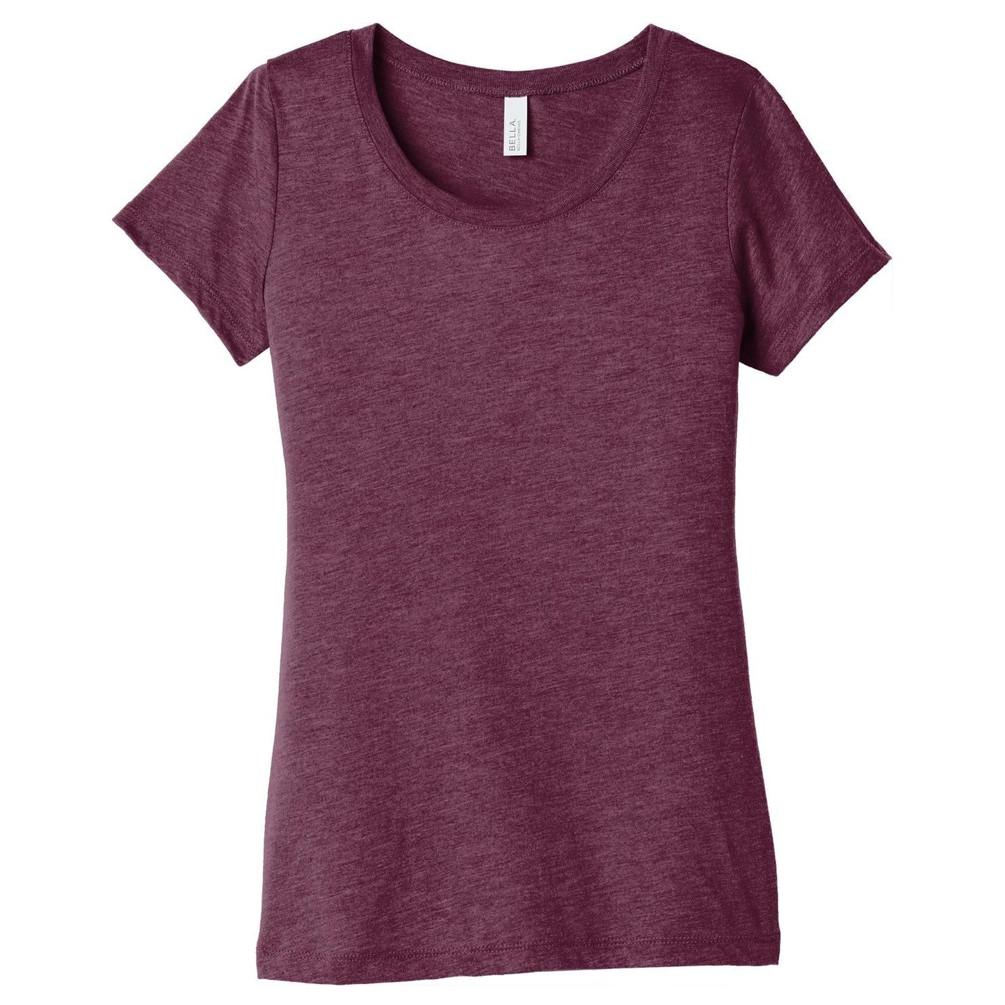 Black Heather Triblend T-Shirt - Bella + Canvas - Soft Fit