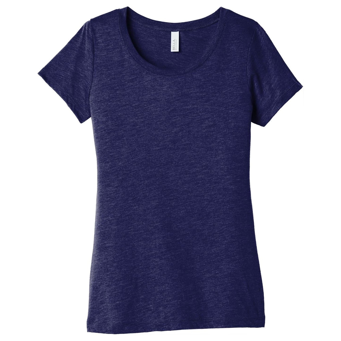 Black Heather Triblend T-Shirt - Bella + Canvas - Soft Fit