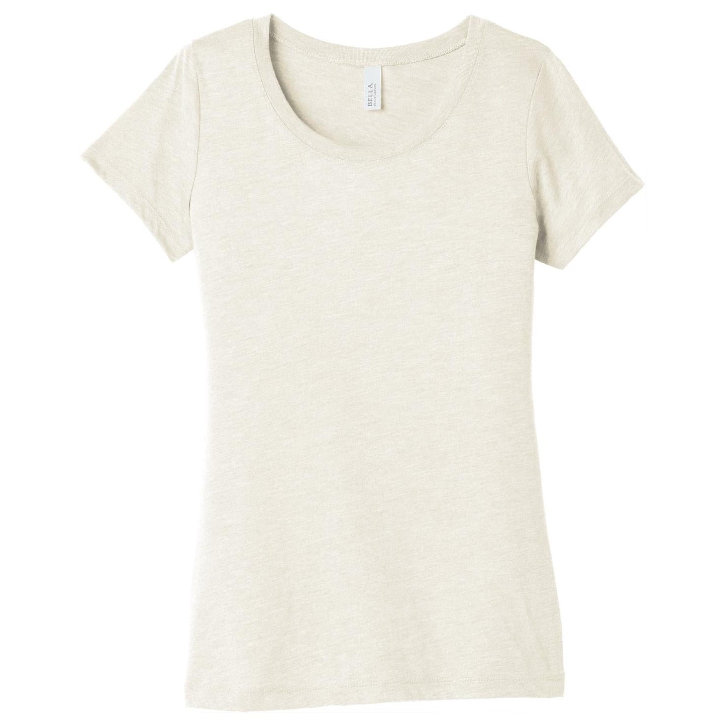 Black Heather Triblend T-Shirt - Bella + Canvas - Soft Fit