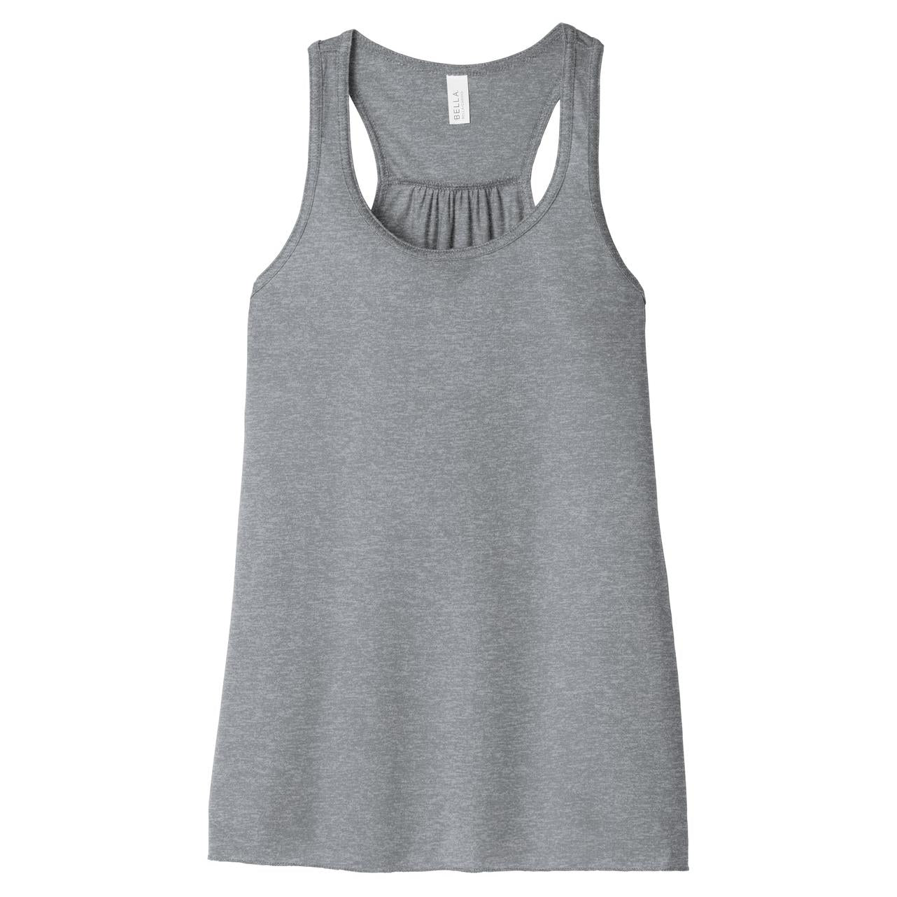 Black Heather Tank Top - Bella + Canvas - Women's Fit