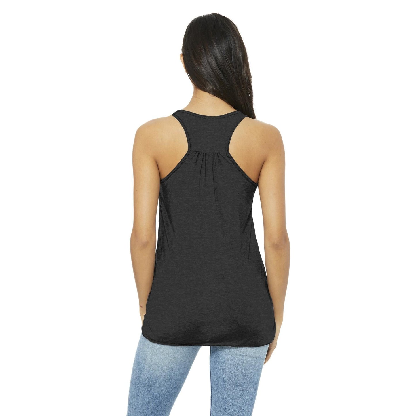 Black Heather Tank Top - Bella + Canvas - Women's Fit