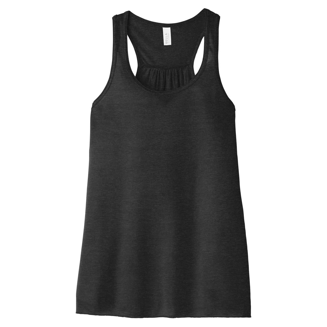 Black Heather Tank Top - Bella + Canvas - Women's Fit