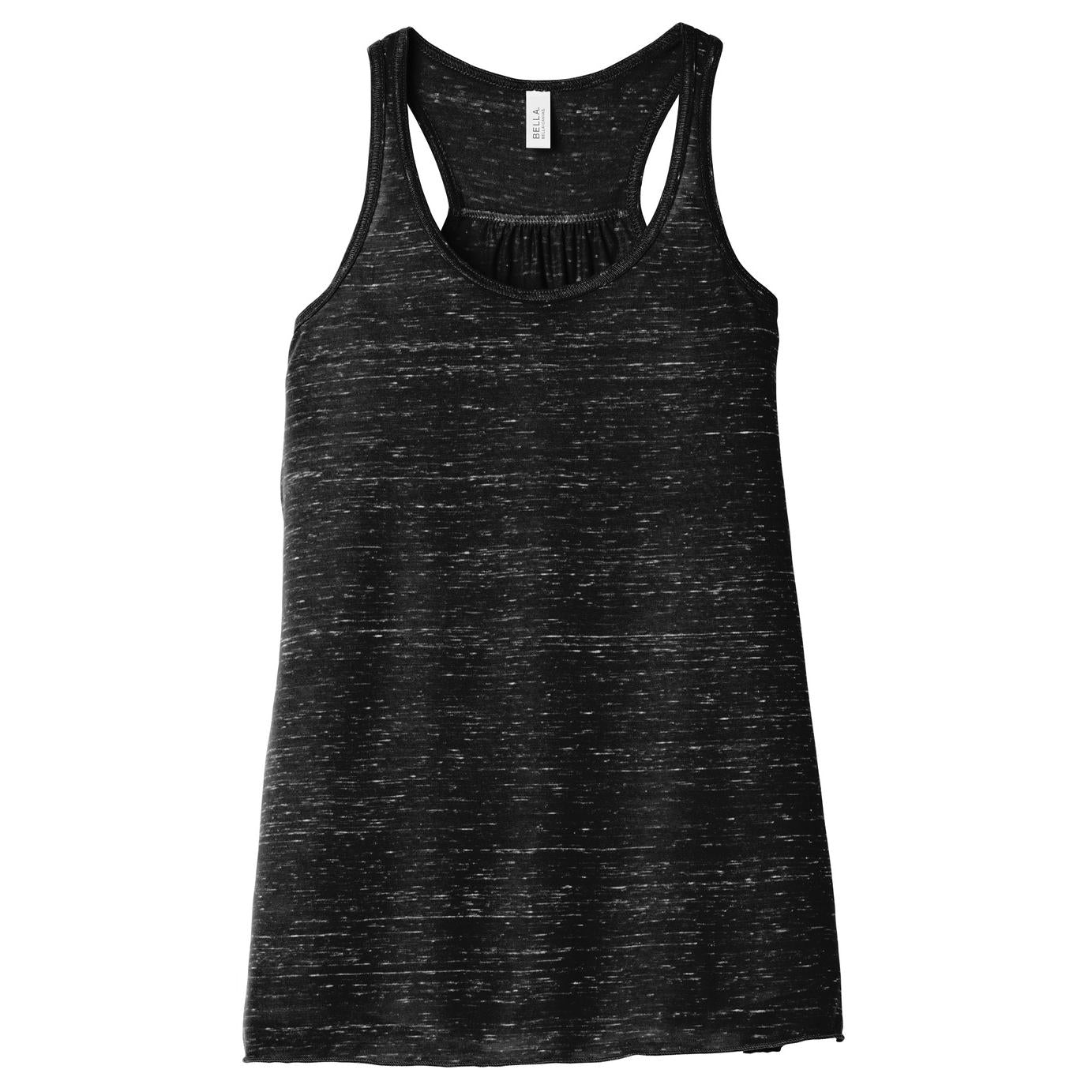Black Heather Tank Top - Bella + Canvas - Women's Fit