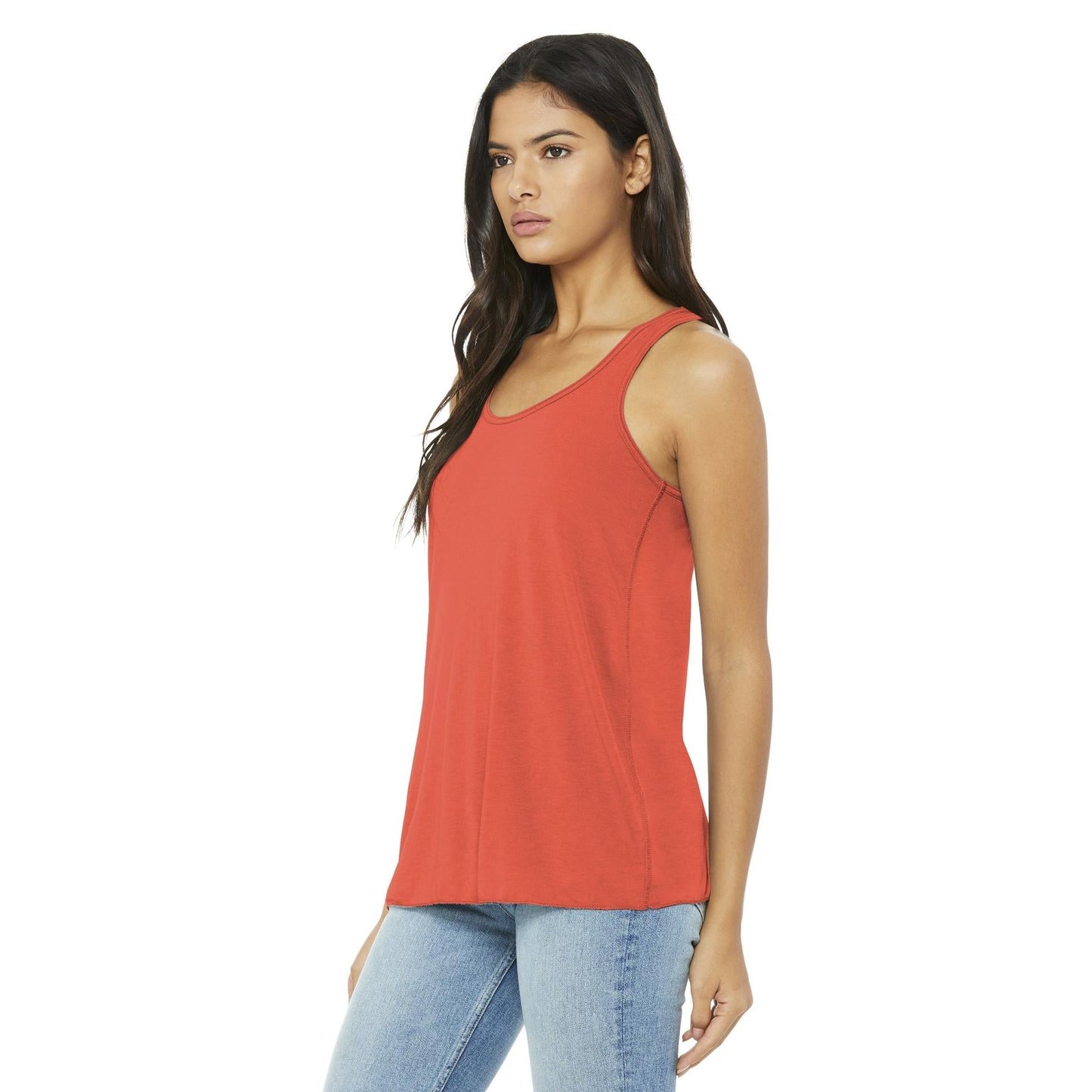 Black Heather Tank Top - Bella + Canvas - Women's Fit