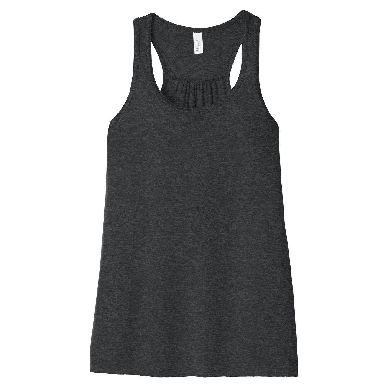 Black Heather Tank Top - Bella + Canvas - Women's Fit