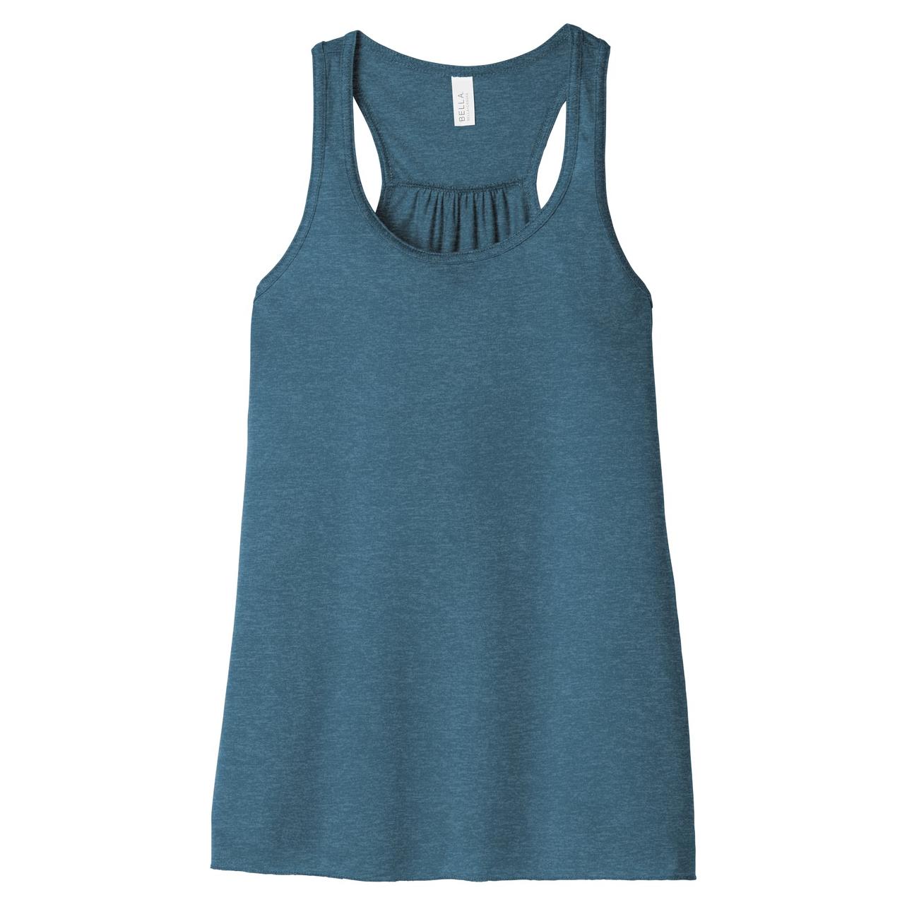 Black Heather Tank Top - Bella + Canvas - Women's Fit
