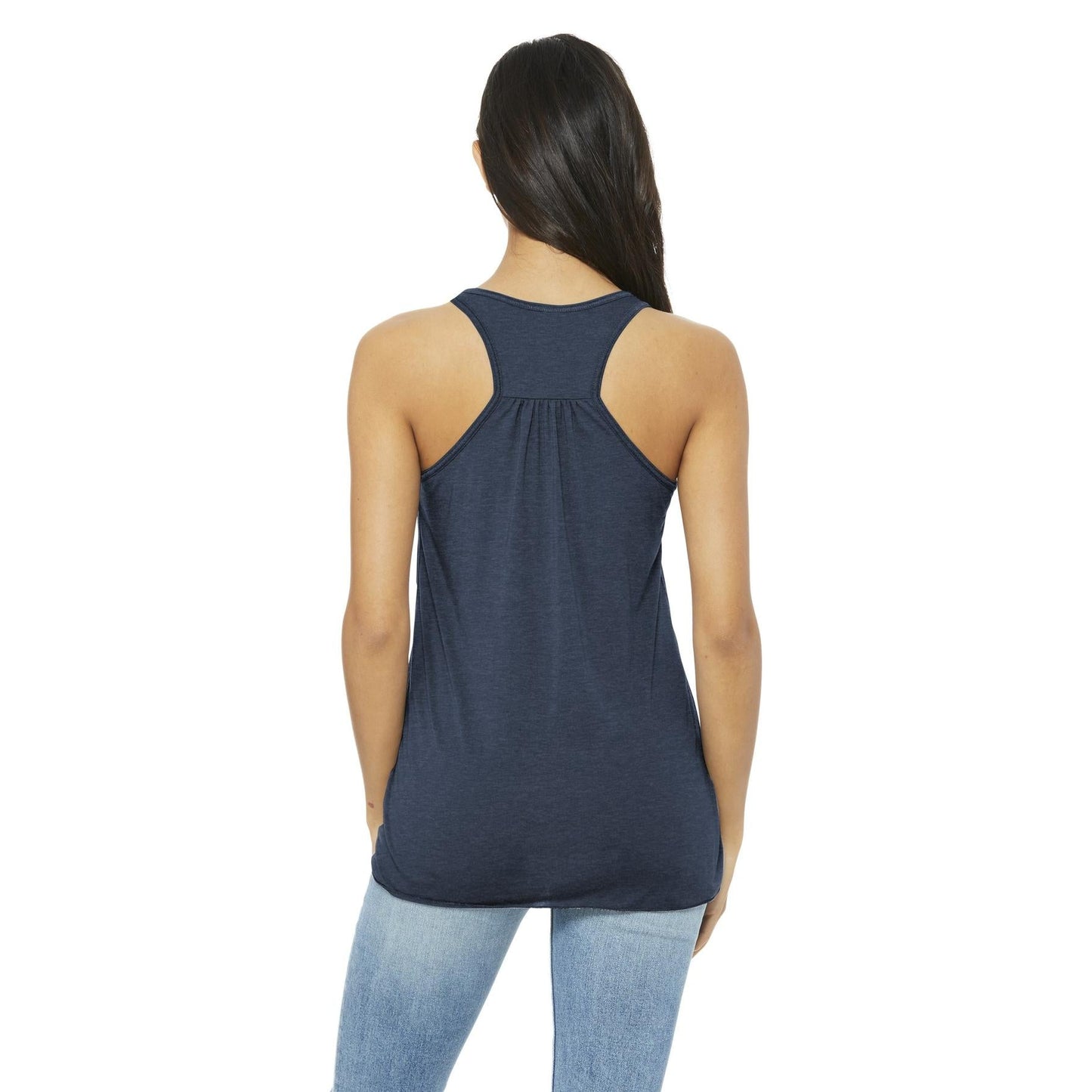 Black Heather Tank Top - Bella + Canvas - Women's Fit