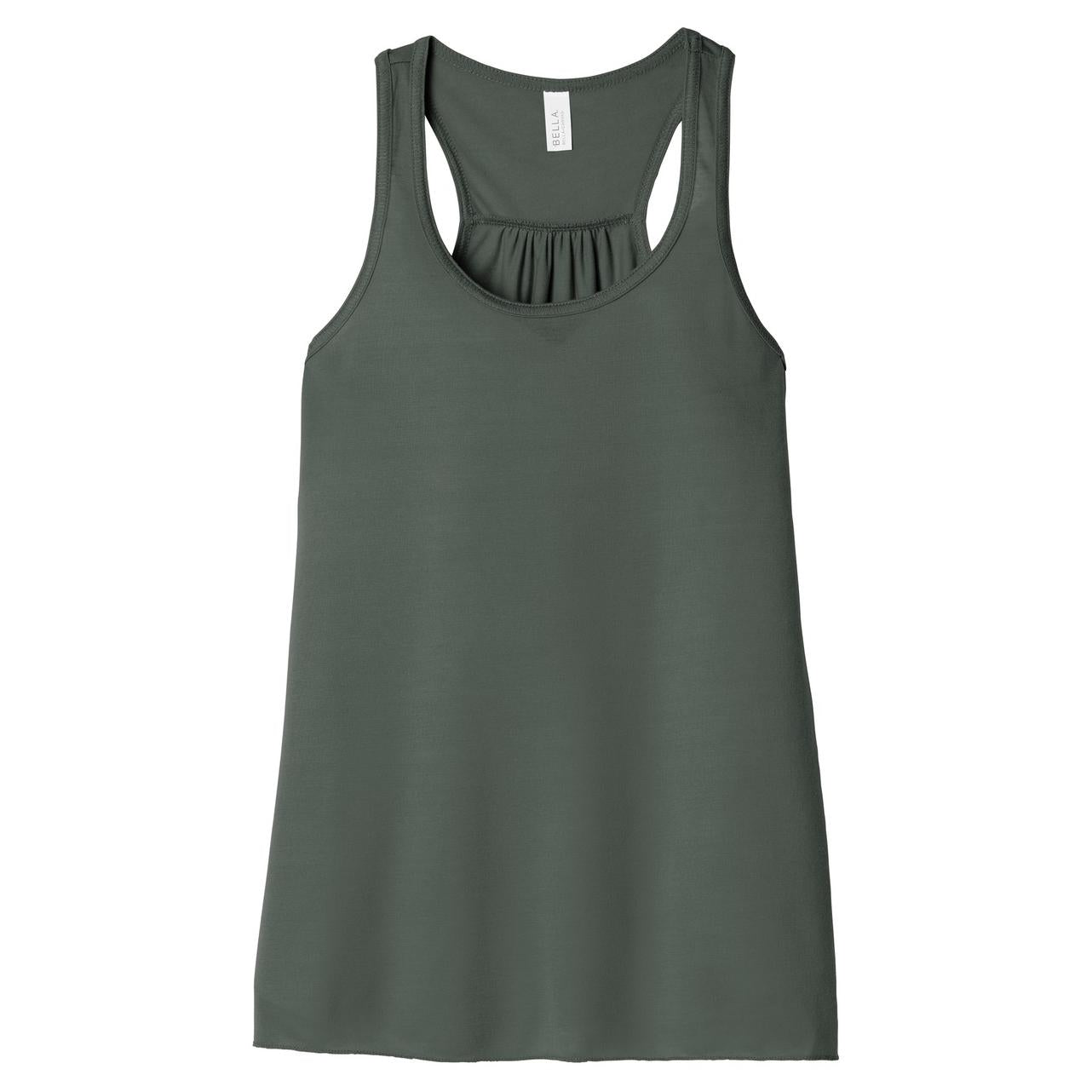 Black Heather Tank Top - Bella + Canvas - Women's Fit