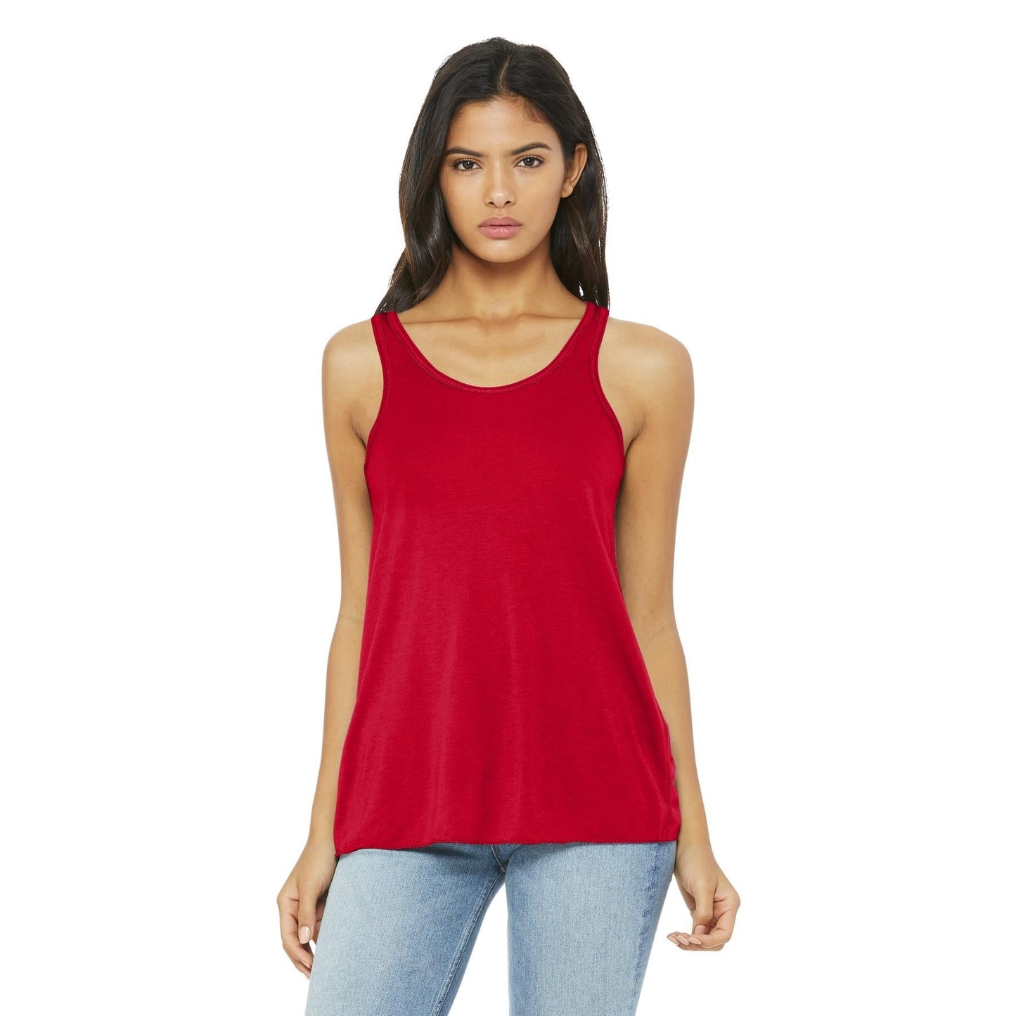 Black Heather Tank Top - Bella + Canvas - Women's Fit