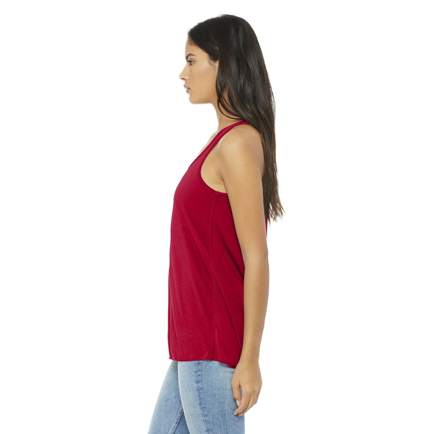 Black Heather Tank Top - Bella + Canvas - Women's Fit