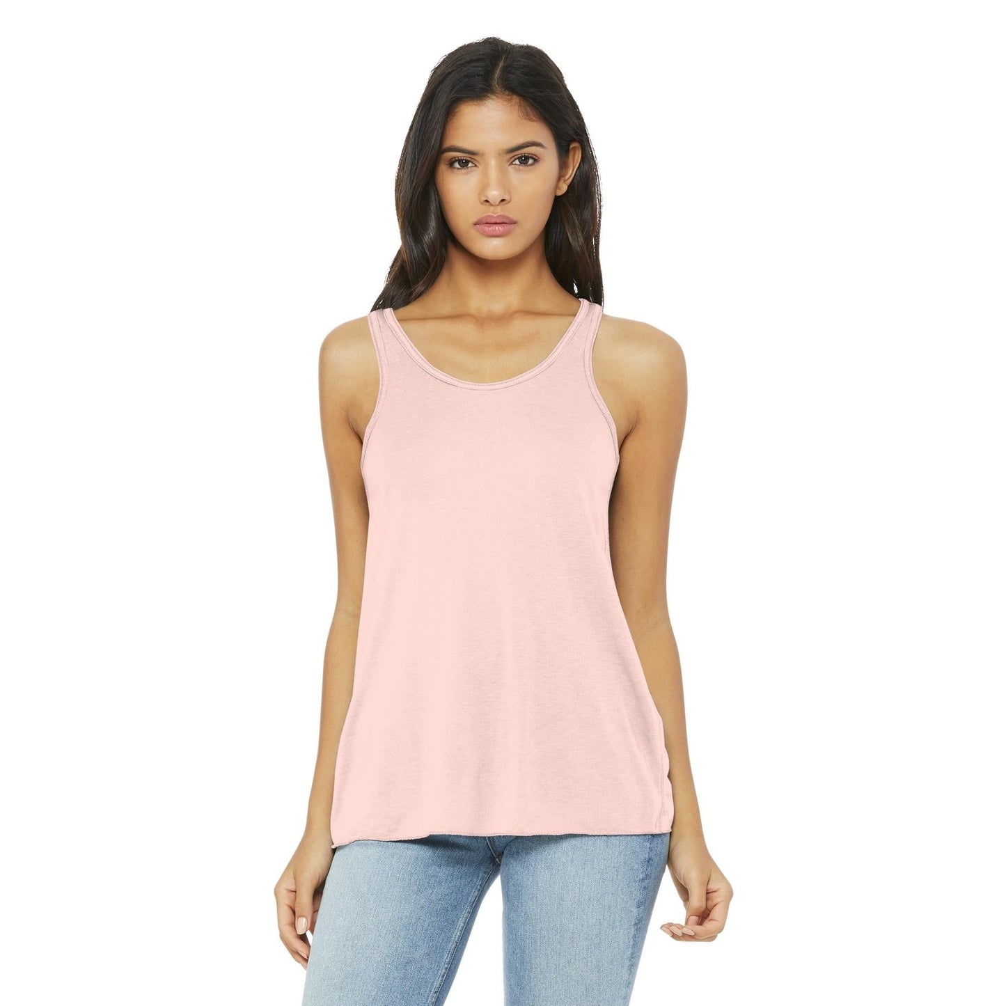 Black Heather Tank Top - Bella + Canvas - Women's Fit