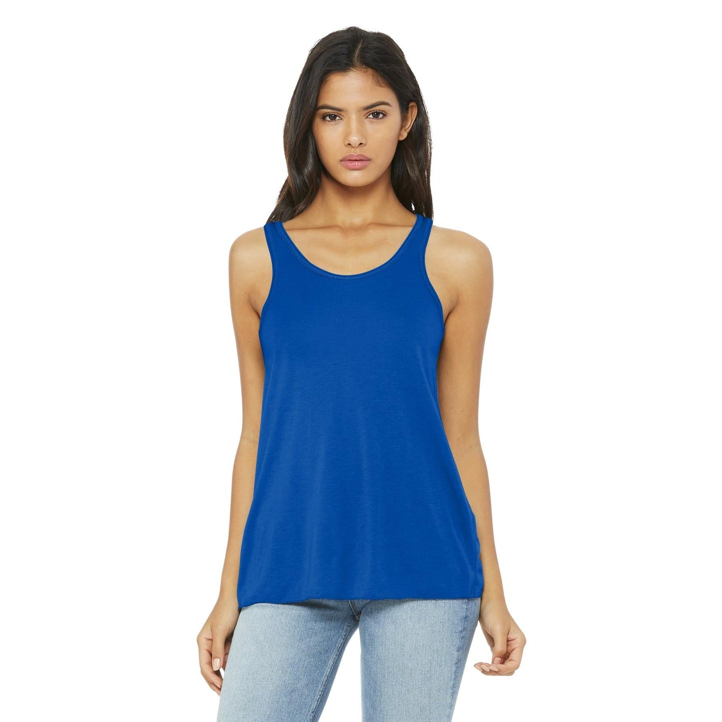 Black Heather Tank Top - Bella + Canvas - Women's Fit