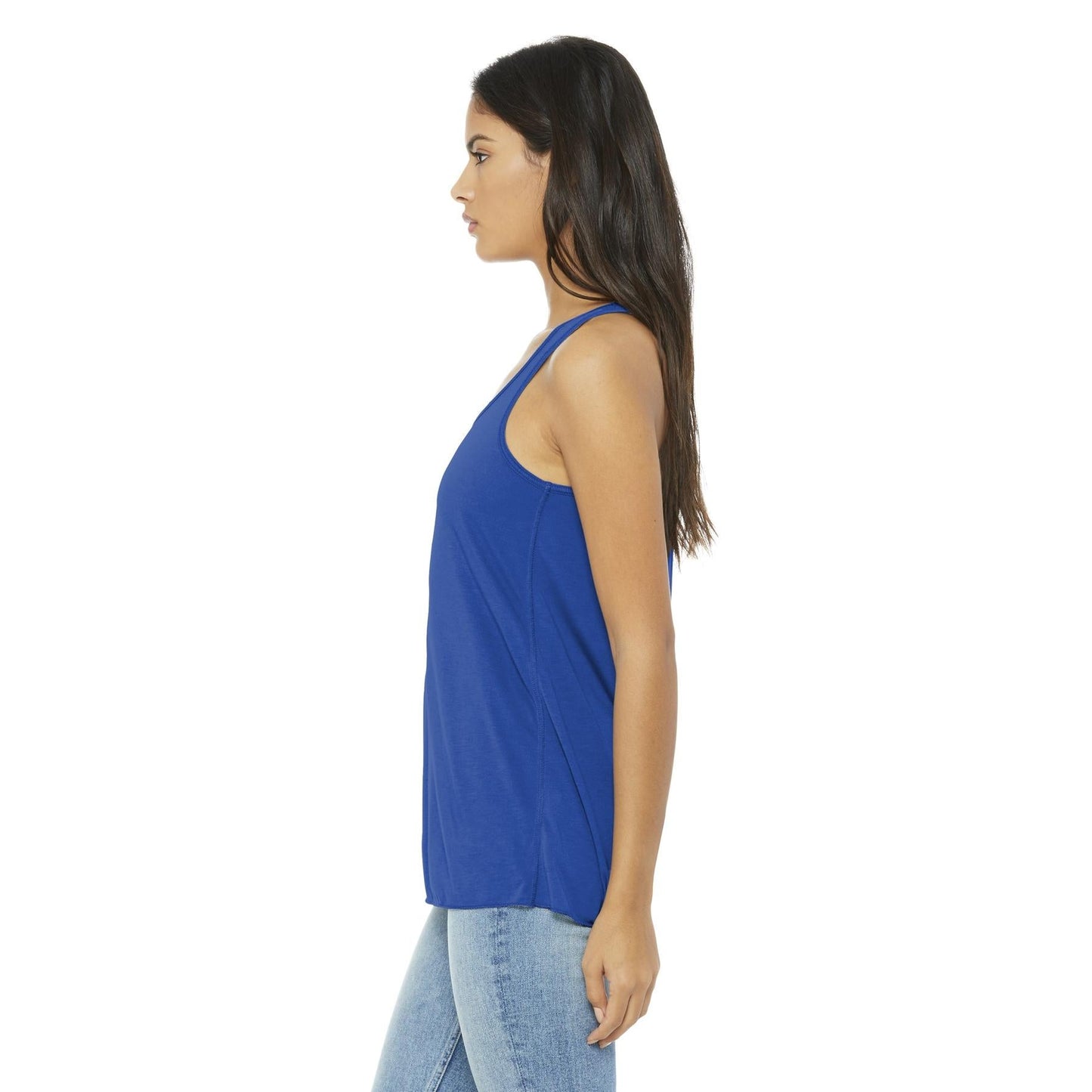 Black Heather Tank Top - Bella + Canvas - Women's Fit