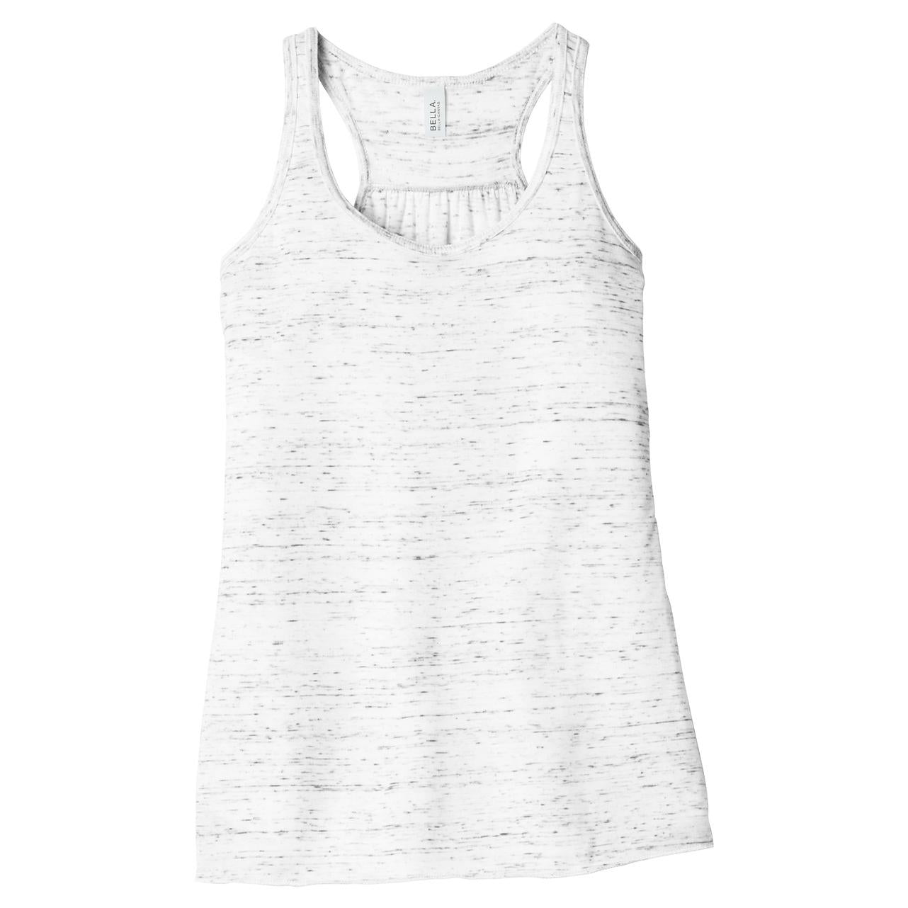 Black Heather Tank Top - Bella + Canvas - Women's Fit