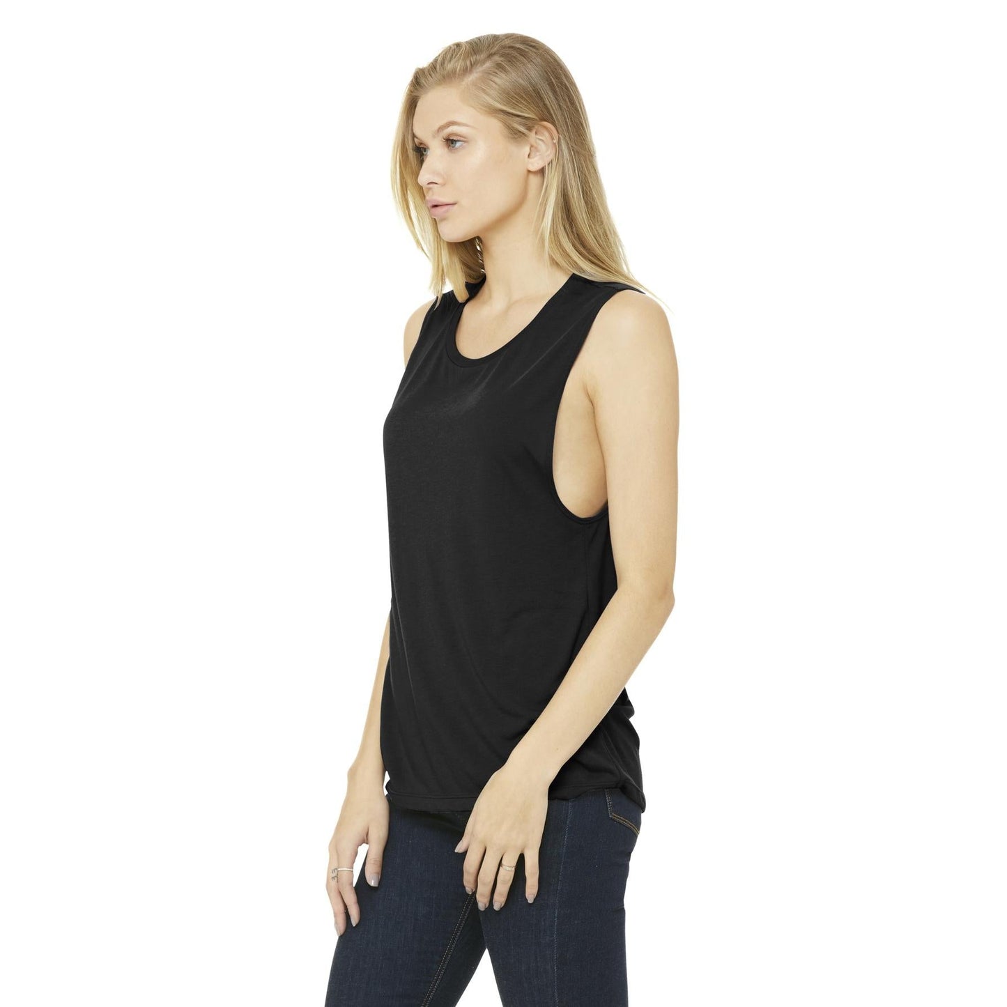 Asphalt Slub Tank Top - Bella + Canvas - Relaxed Fit