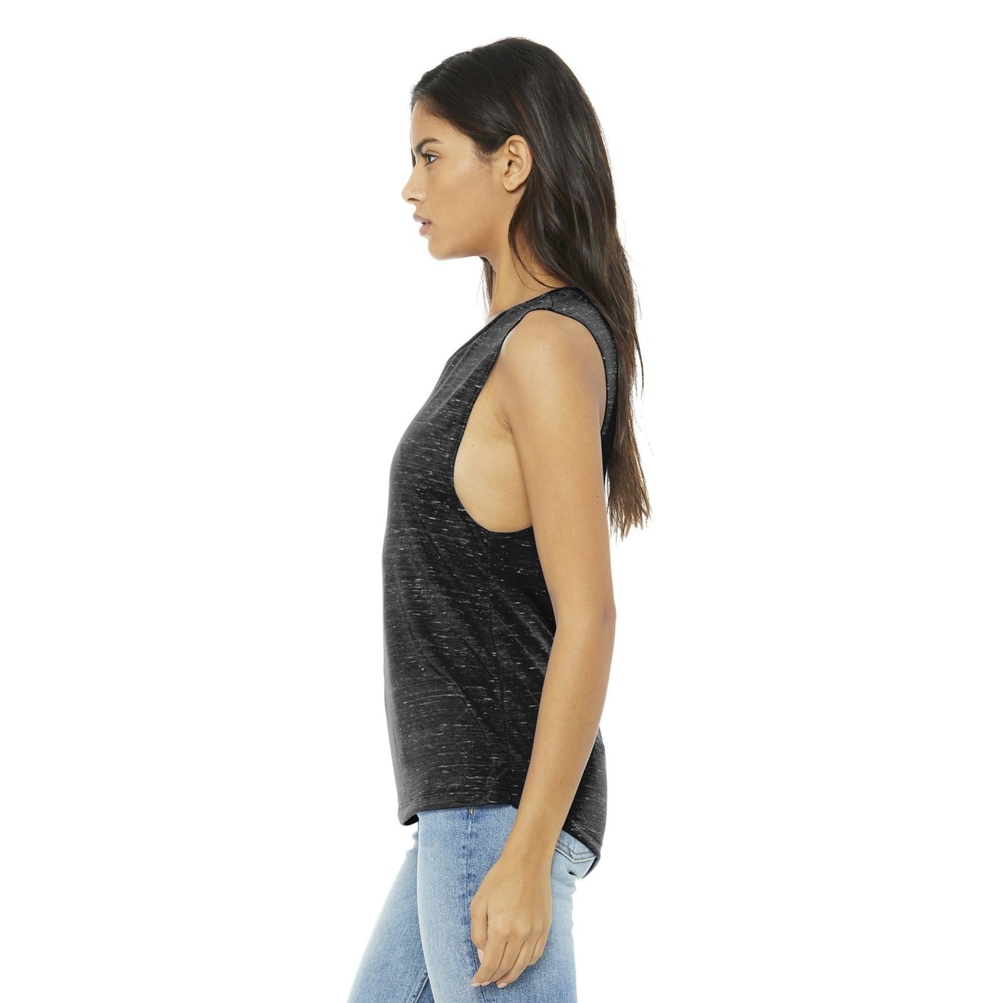 Asphalt Slub Tank Top - Bella + Canvas - Relaxed Fit