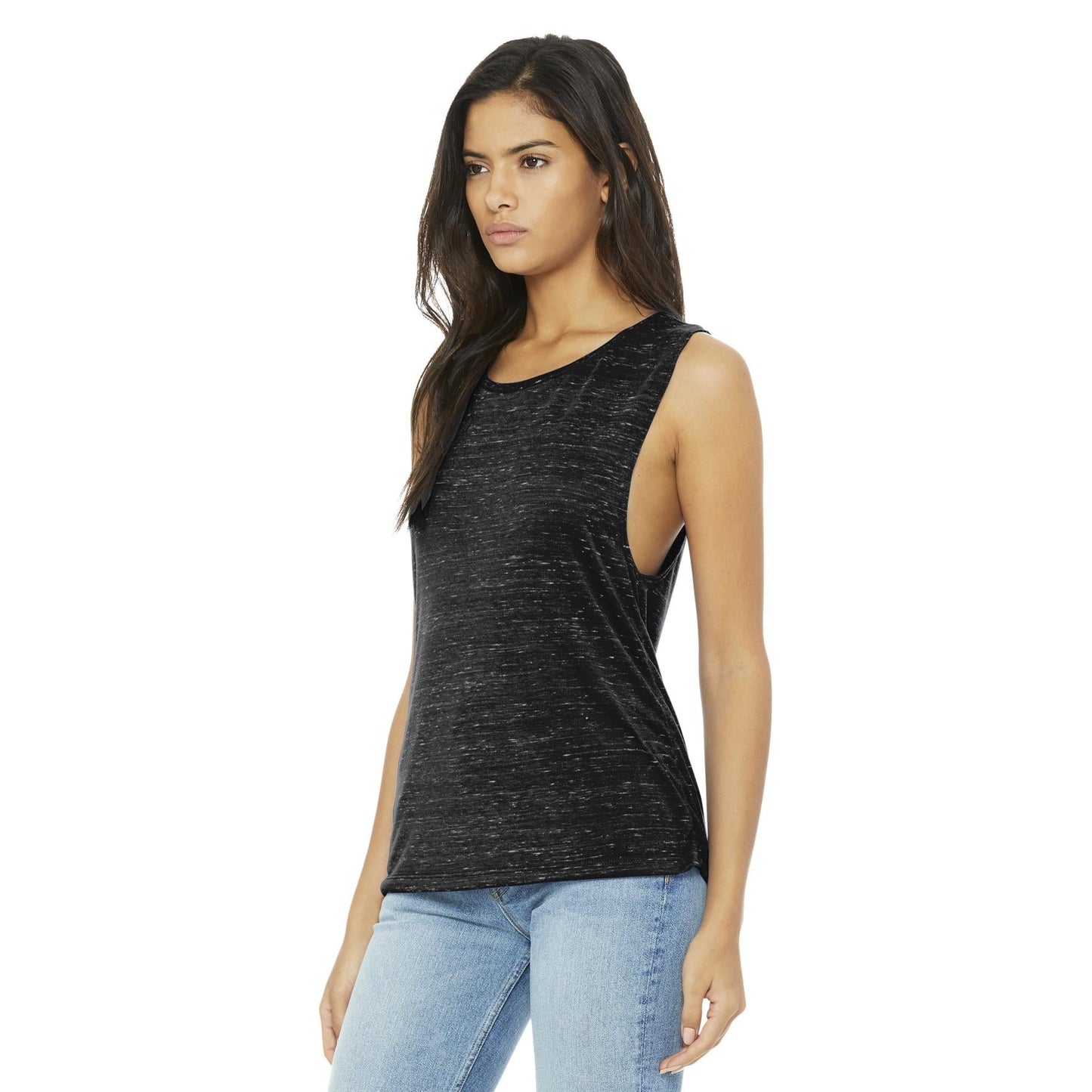 Asphalt Slub Tank Top - Bella + Canvas - Relaxed Fit