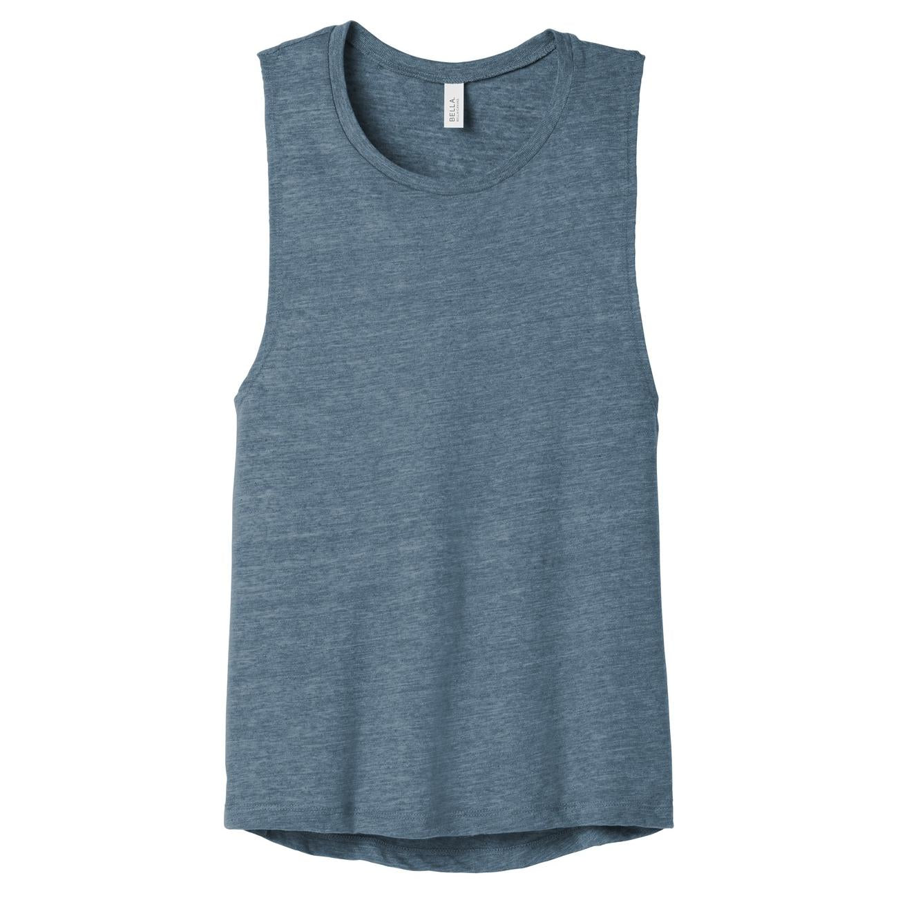 Asphalt Slub Tank Top - Bella + Canvas - Relaxed Fit