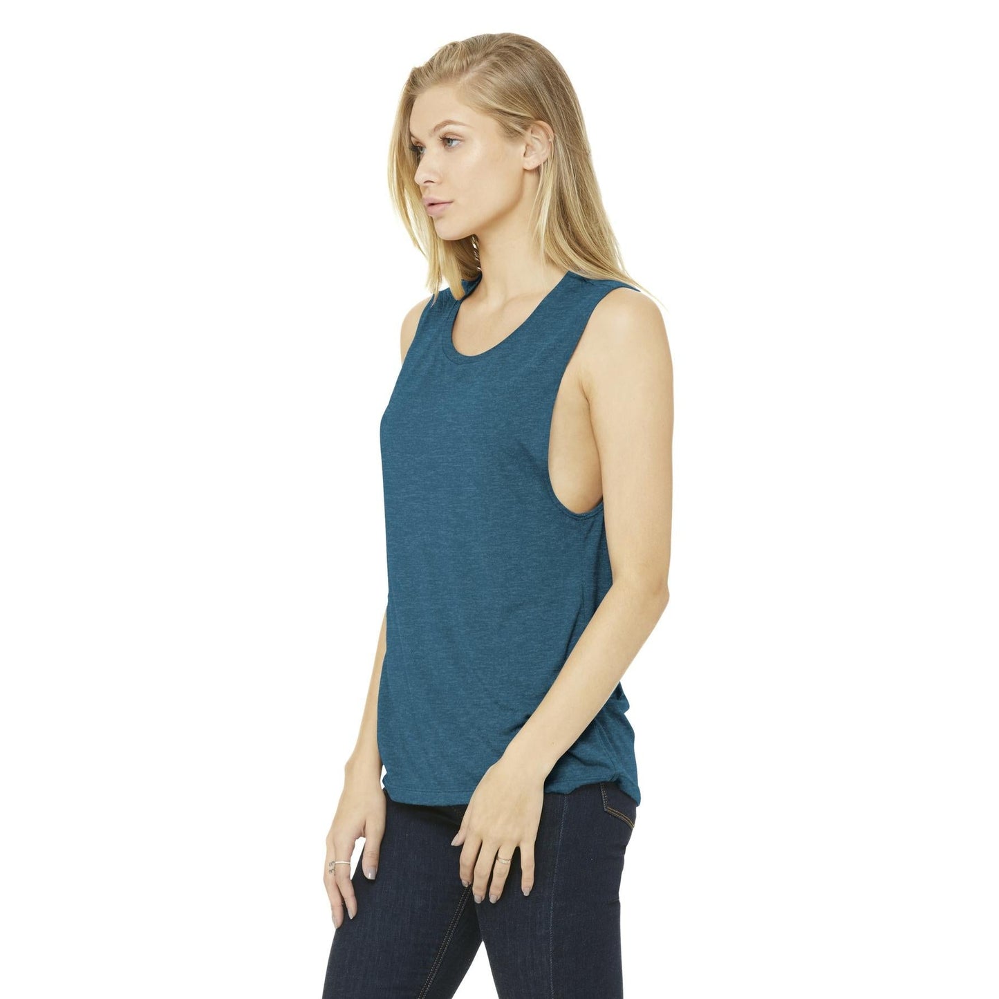 Asphalt Slub Tank Top - Bella + Canvas - Relaxed Fit