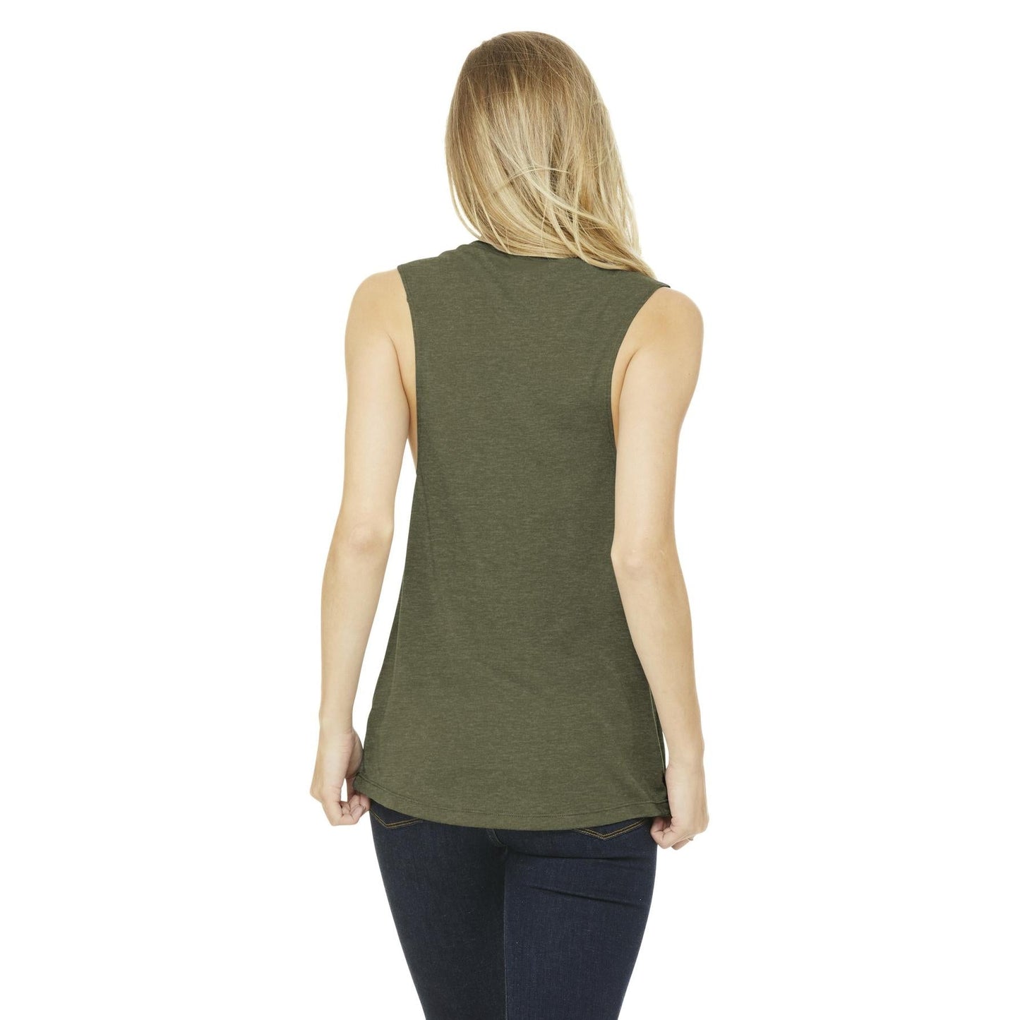 Asphalt Slub Tank Top - Bella + Canvas - Relaxed Fit