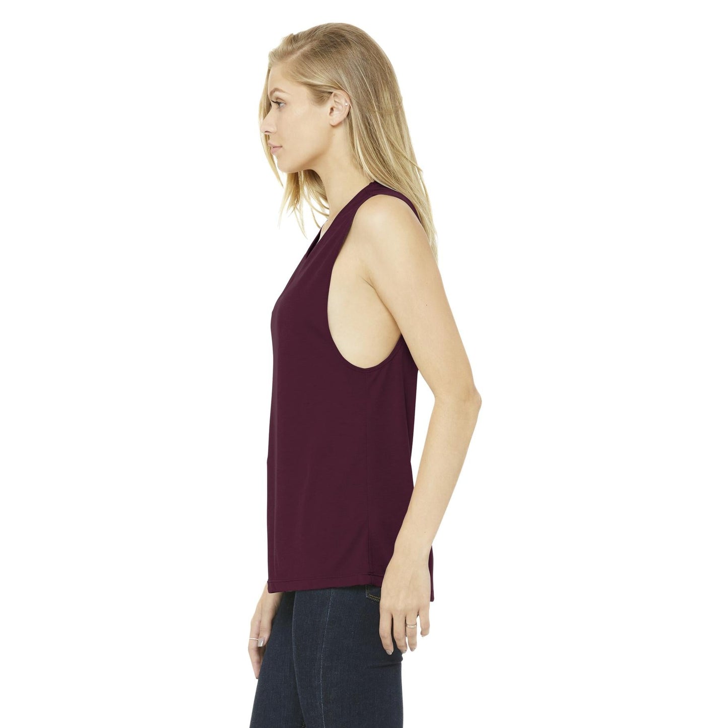 Asphalt Slub Tank Top - Bella + Canvas - Relaxed Fit