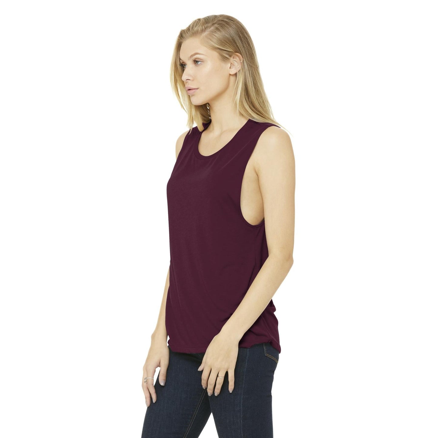 Asphalt Slub Tank Top - Bella + Canvas - Relaxed Fit