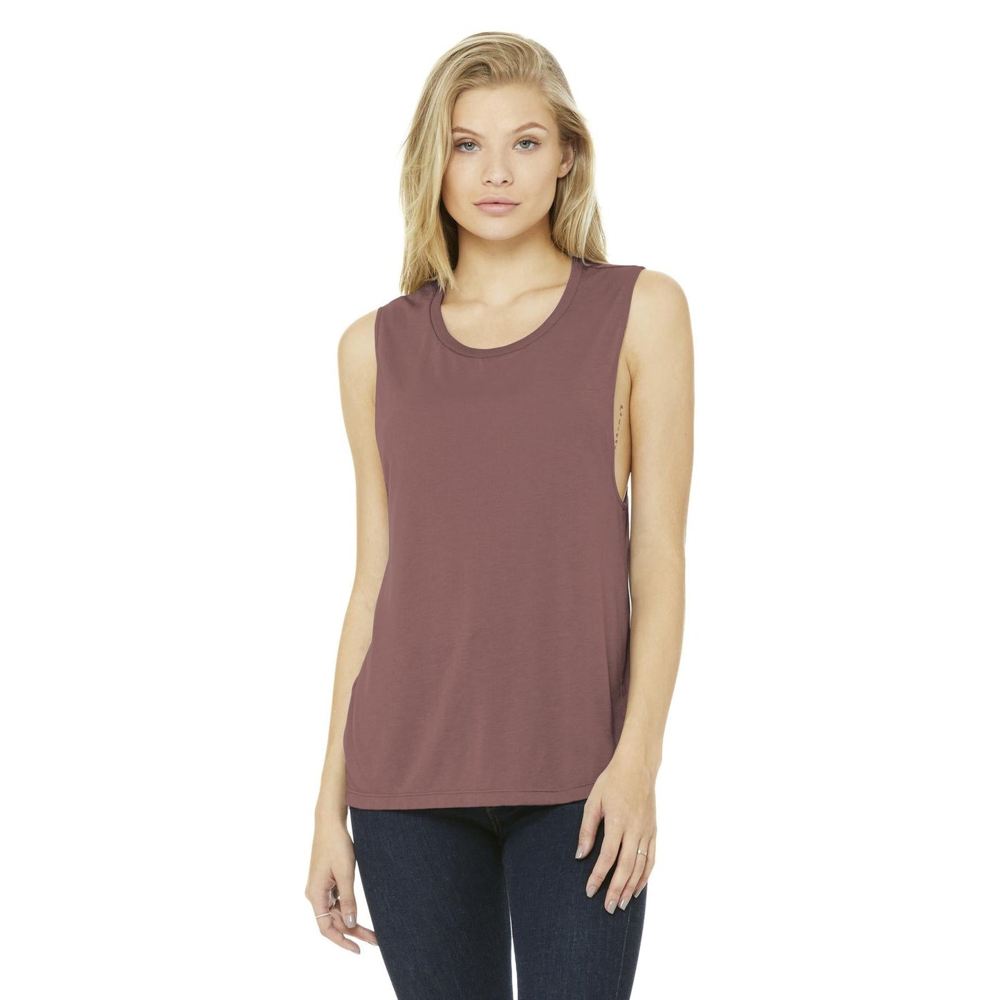Asphalt Slub Tank Top - Bella + Canvas - Relaxed Fit
