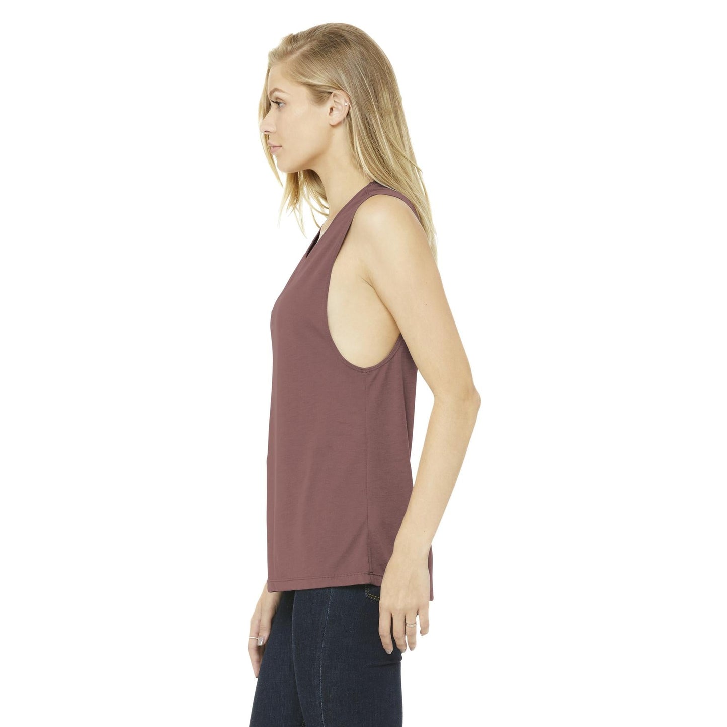 Asphalt Slub Tank Top - Bella + Canvas - Relaxed Fit