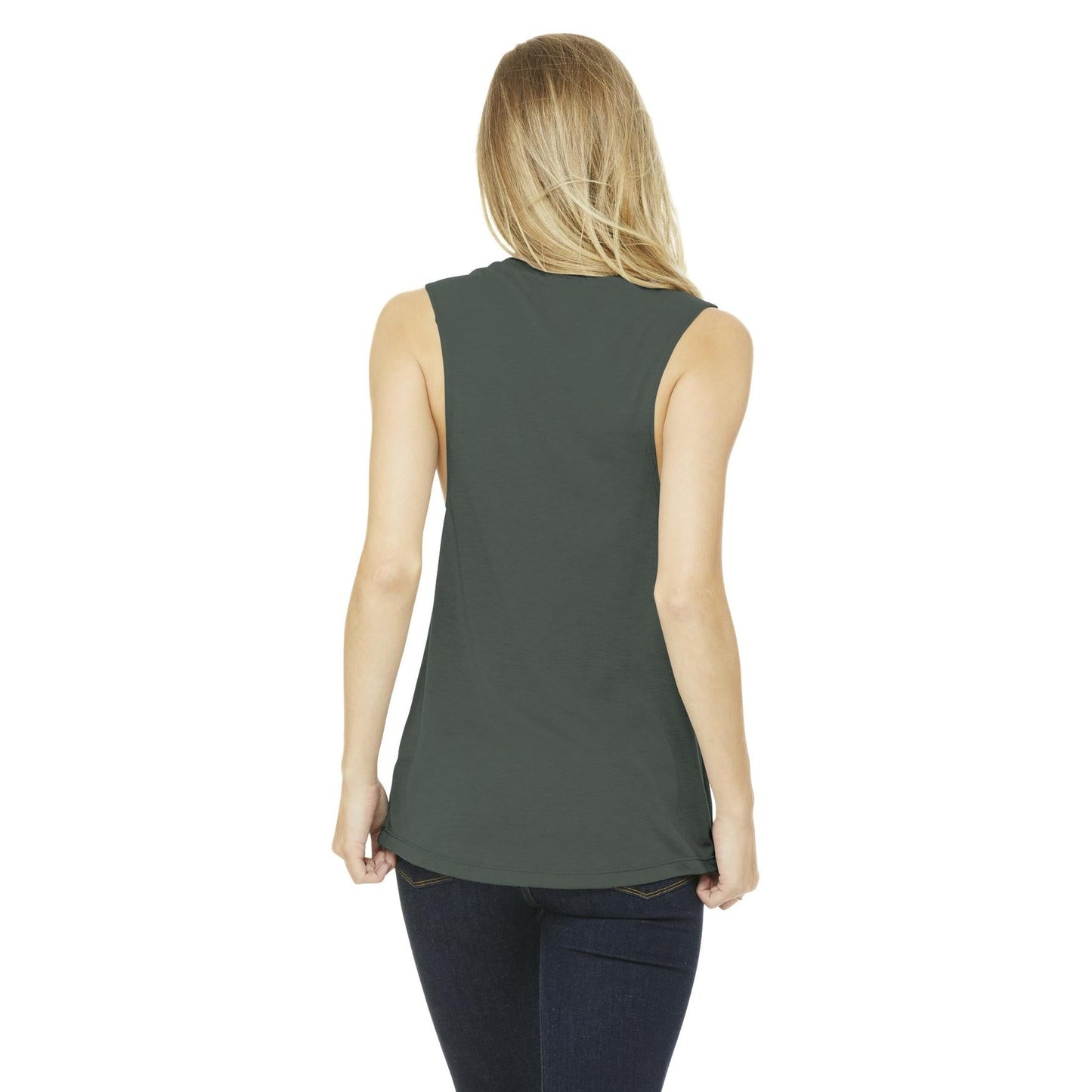 Asphalt Slub Tank Top - Bella + Canvas - Relaxed Fit