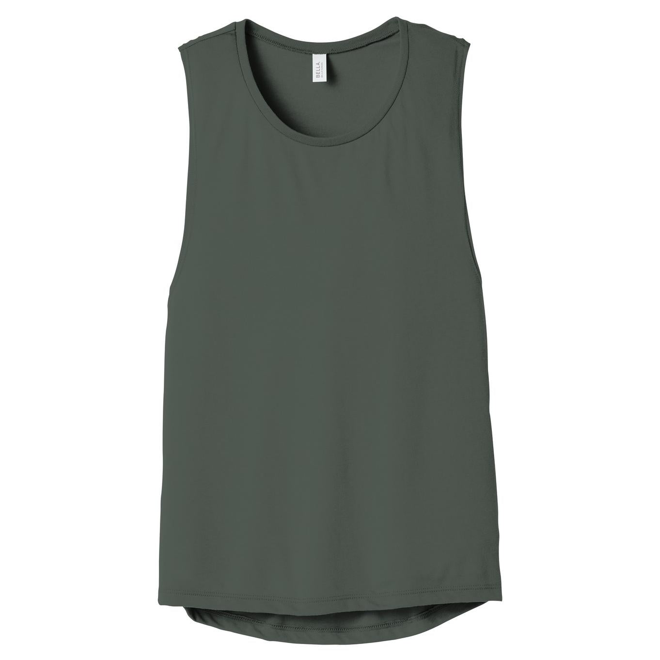 Asphalt Slub Tank Top - Bella + Canvas - Relaxed Fit