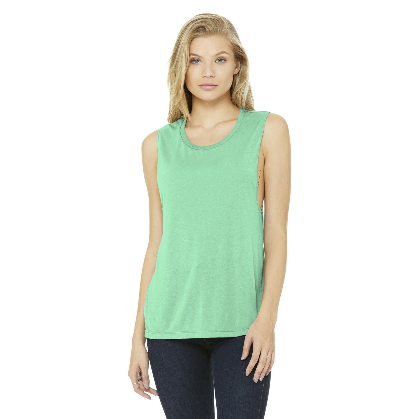 Asphalt Slub Tank Top - Bella + Canvas - Relaxed Fit