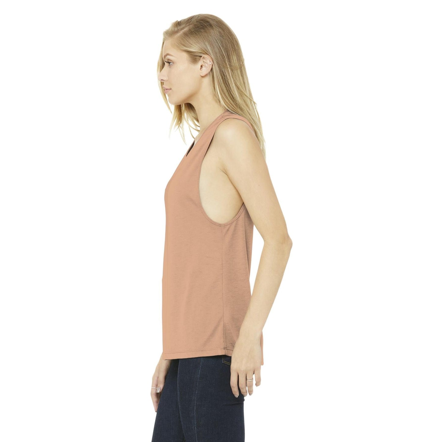 Asphalt Slub Tank Top - Bella + Canvas - Relaxed Fit