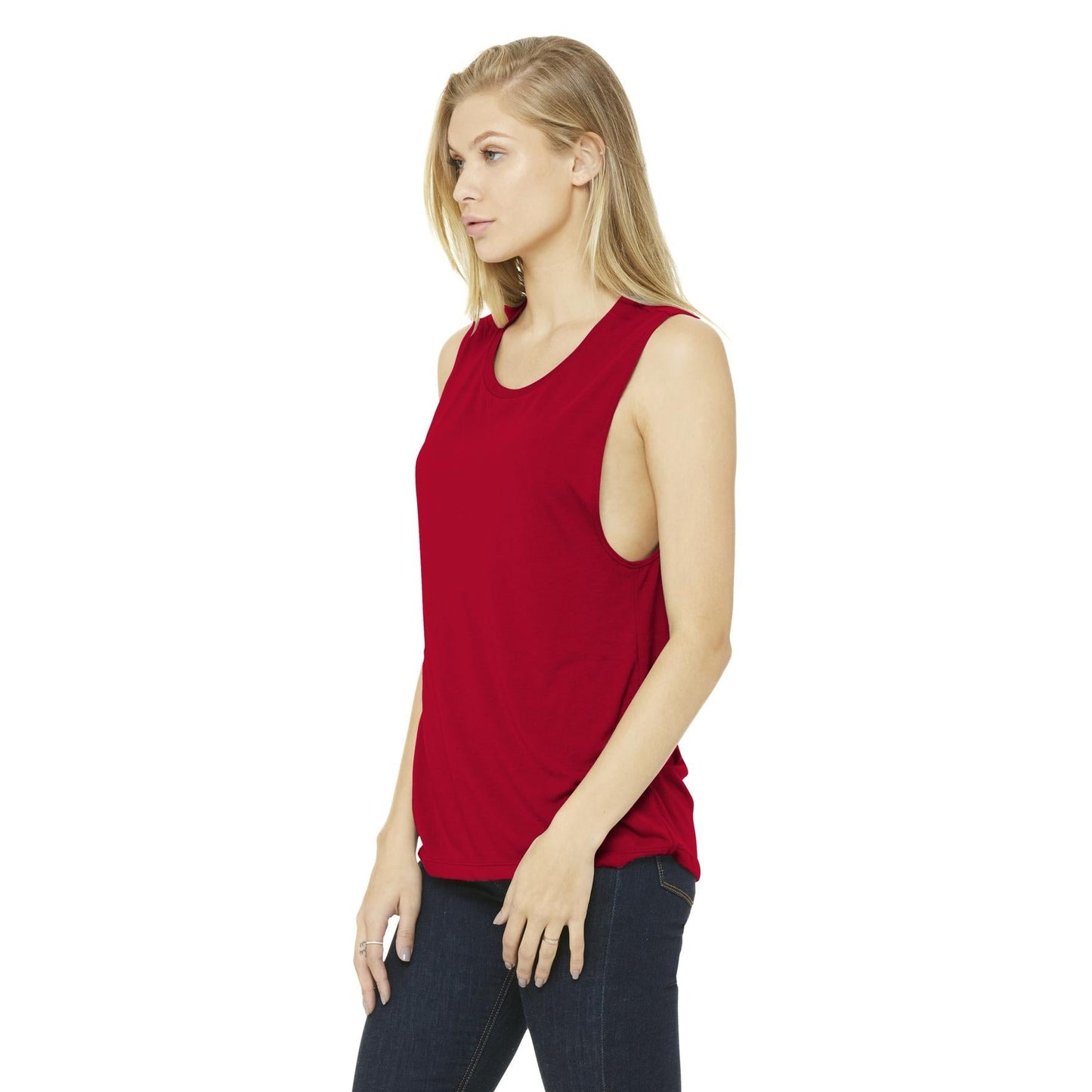 Asphalt Slub Tank Top - Bella + Canvas - Relaxed Fit