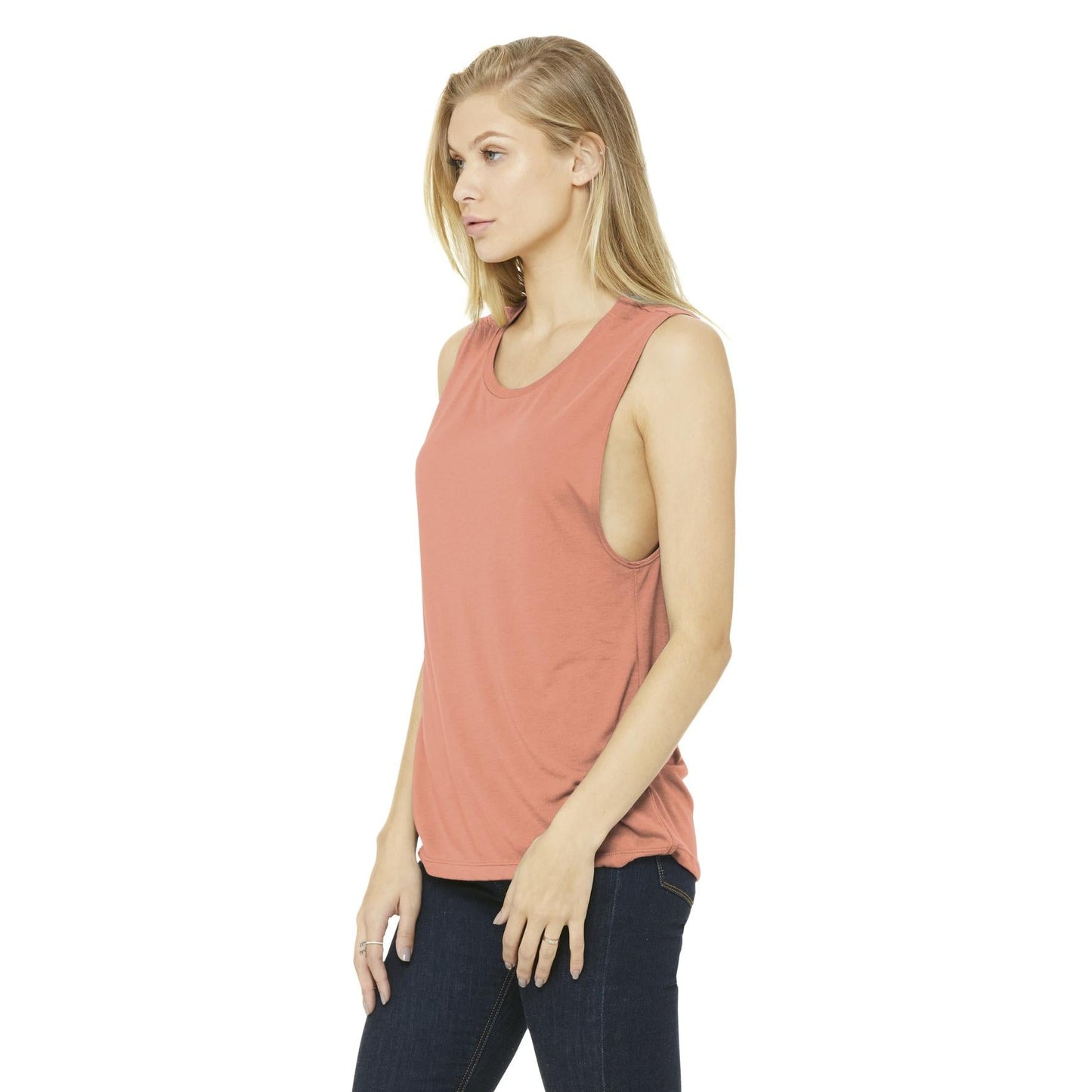 Asphalt Slub Tank Top - Bella + Canvas - Relaxed Fit