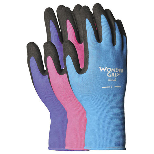 Assorted Colors Knit Gloves - Bellingham Glove - Nitrile Palm