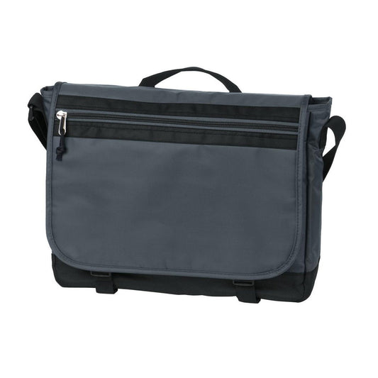 Smoke Grey Messenger Bag - Port Authority - Stylish Design